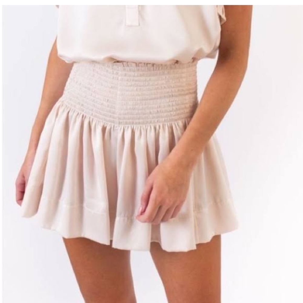 Koch Erica Skirt in blush‎ cream size XS made in USA